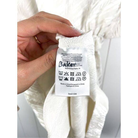 BAUM UND PFERDGARTEN Aello Dress Size S Diagonal White - Picture 15 of 16